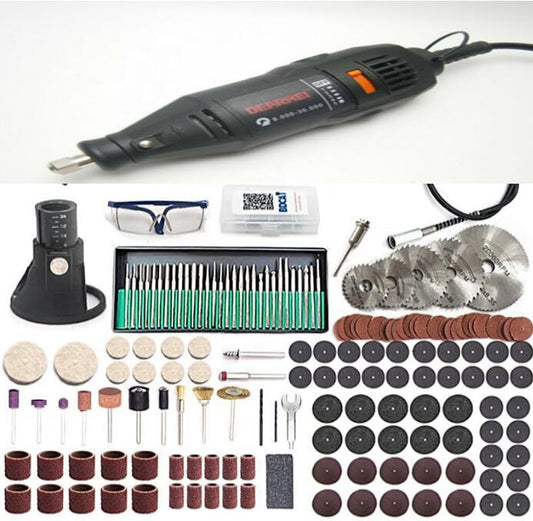 180W Electric Dremel Style Grinder with 186 pcs